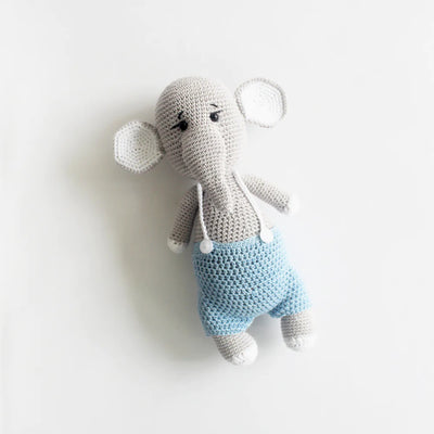 Eli the Elephant - Crochet Toys