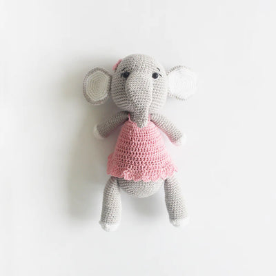 Personalised Ella the Elephant - Crochet Toys - With Name Personalization (COD Not Available)