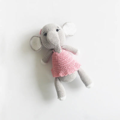 Personalised Ella the Elephant - Crochet Toys - With Name Personalization (COD Not Available)