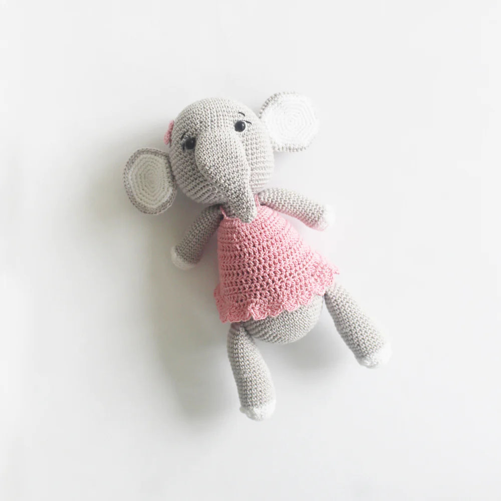 Ella the Elephant - Crochet Toys