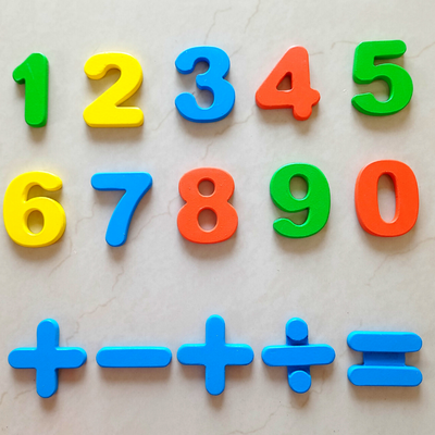 English Numbers And Math Signs