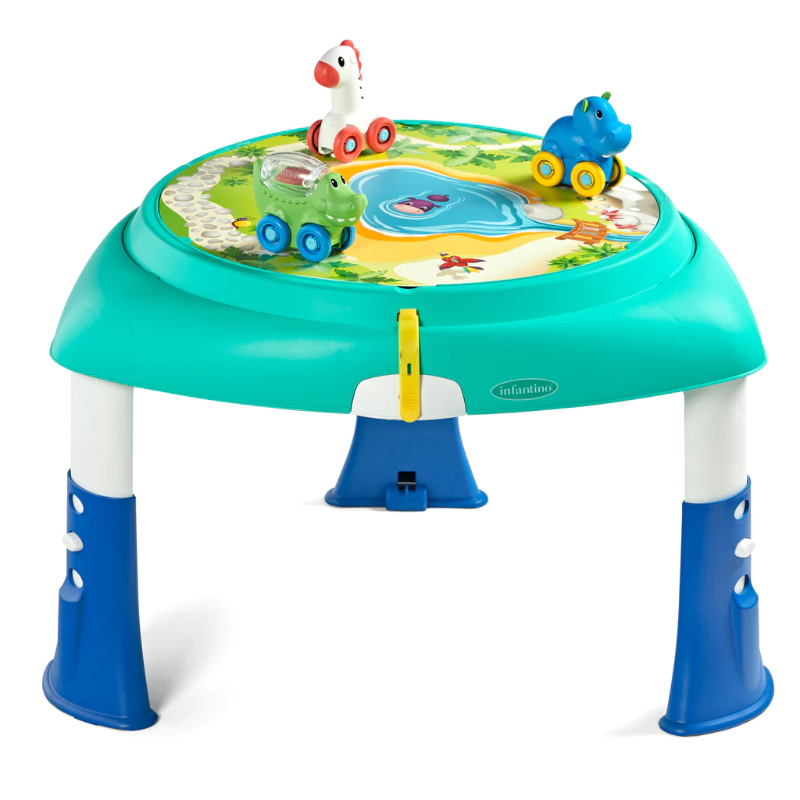 2-in-1 Sit, Spin & Stand Entertainer & Activity Table (Multicolour) - COD Not Available