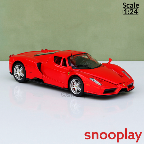 Bburago Original Enzo Ferrari Licensed Diecast Car | 1:24 Scale (14 Years till Grown Ups)