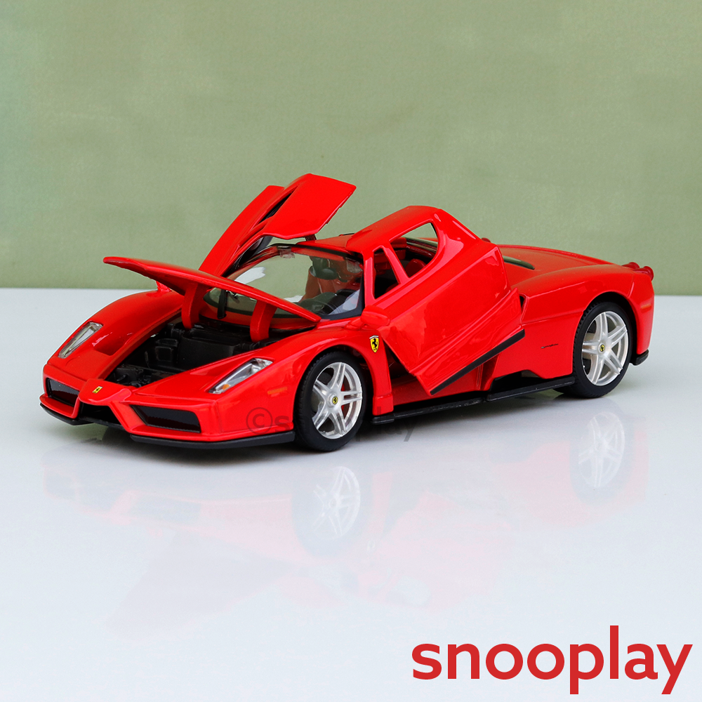 Bburago Original Enzo Ferrari Licensed Diecast Car | 1:24 Scale (14 Years till Grown Ups)