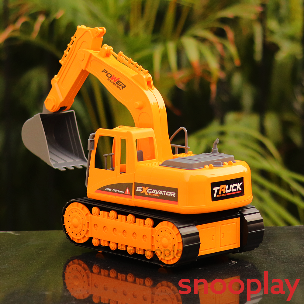 Excavator Money Piggy Bank Machine with Simulated Fingerprint Sensor & Password (3-8 Years)