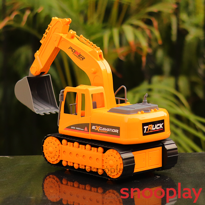 Excavator Money Piggy Bank Machine with simulated Fingerprint sensor and Password protection