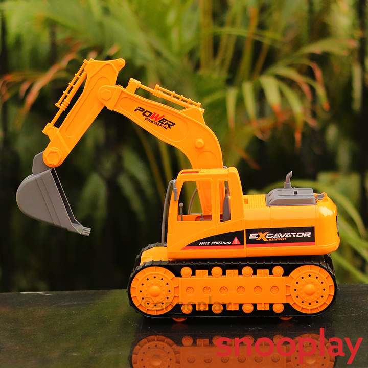 Excavator Money Piggy Bank Machine with Simulated Fingerprint Sensor & Password (3-8 Years)