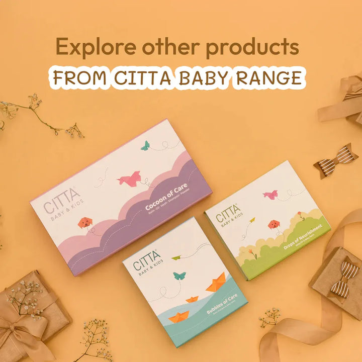 Citta Bubbles Of Care Gift Set - Baby Shampoo & Tender Foaming Baby Wash