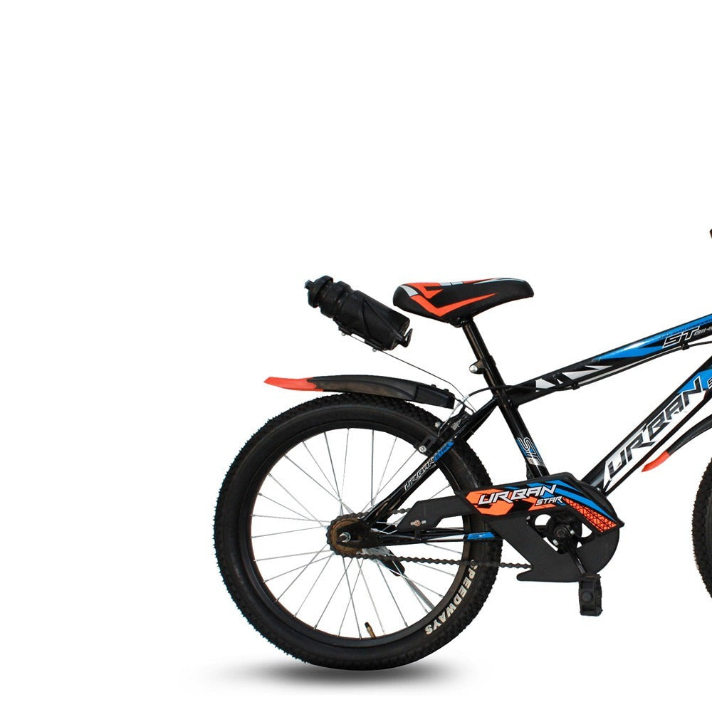 BMX 20T Bicycle (Black/Orange) | 20 Inch COD not Available