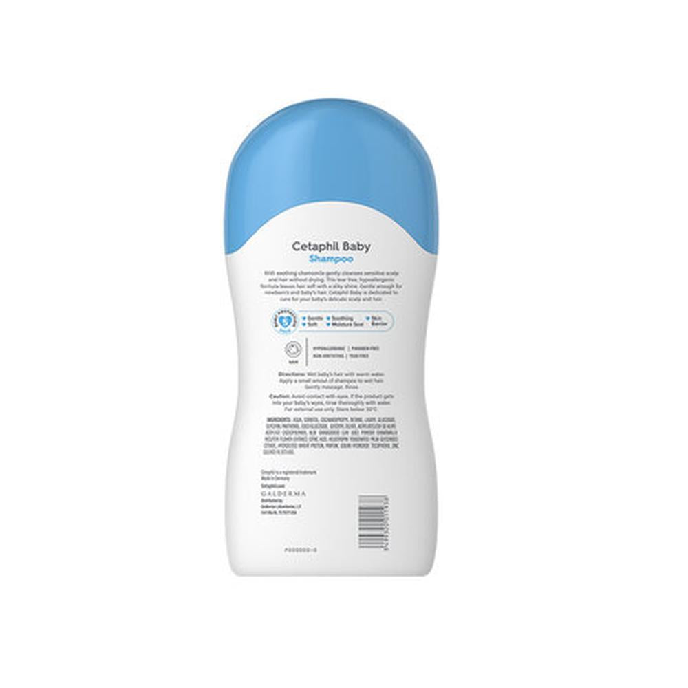 Cetaphil Baby Shampoo - 200ml | Natural Chamomile, Pro-Vitamin B5 & Aloe Vera
