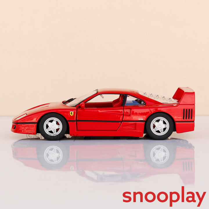 Bburago Original Ferrari F40 Licensed Diecast Car | 1:24 Scale (14 Years till Grown Ups)