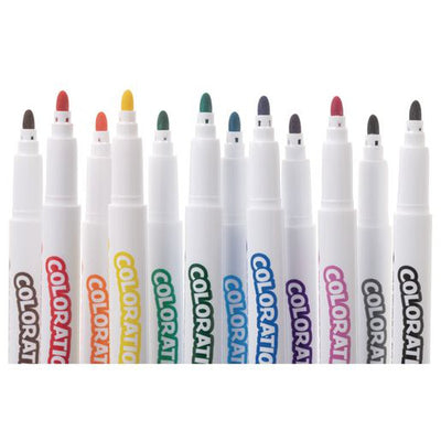 Colorations Fabric Markers Set Of 24