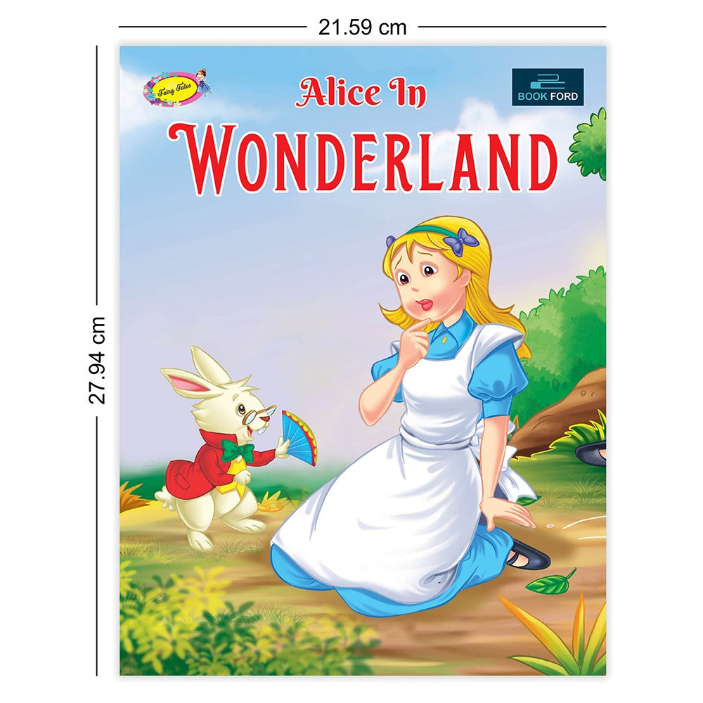 Fairy Tales for Kids (Set of 10) - Alice In Wonder Land , Bambi , Hansel and Gretel , Peter Pan , Pinocchio Rapunzel , Cinderella and Many More