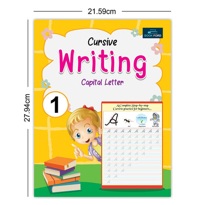 Cursive Writing Books for Kids (Set of 5) - Spark Creativity and Language Skills