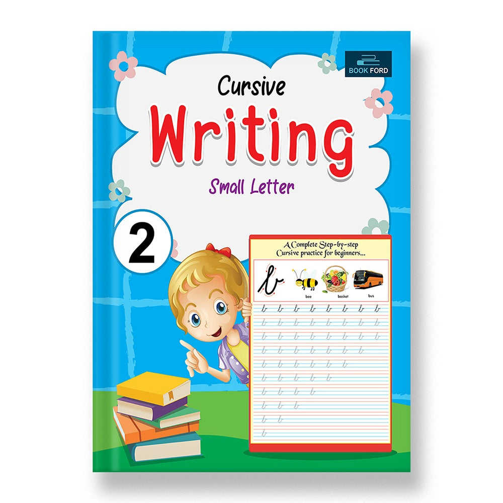 Cursive Writing Books for Kids (Set of 5) - Spark Creativity and Language Skills