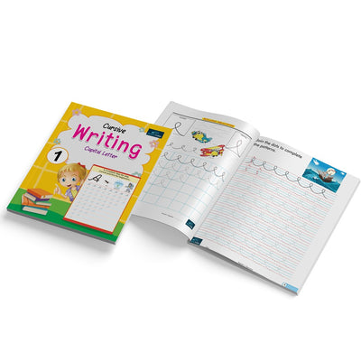 Cursive Writing Books for Kids (Set of 5) - Spark Creativity and Language Skills