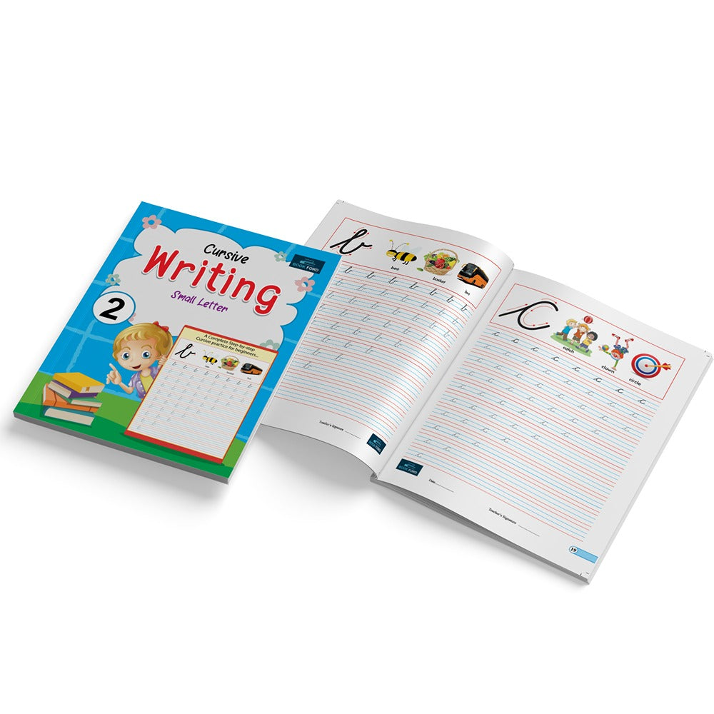 Cursive Writing Books for Kids (Set of 5) - Spark Creativity and Language Skills