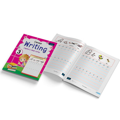 Cursive Writing Books for Kids (Set of 5) - Spark Creativity and Language Skills