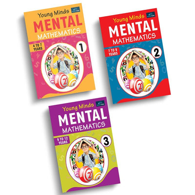 Mental Mathematics for Kids ( Set of 3 ) - Boost Mental Math Skills