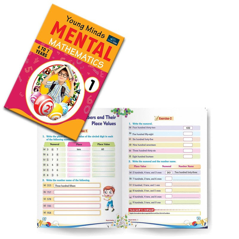 Mental Mathematics for Kids ( Set of 3 ) - Boost Mental Math Skills