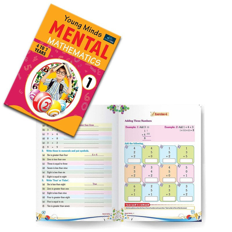 Mental Mathematics for Kids ( Set of 3 ) - Boost Mental Math Skills