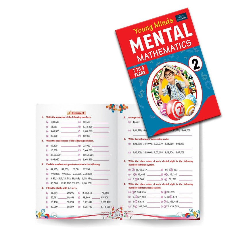 Mental Mathematics for Kids ( Set of 3 ) - Boost Mental Math Skills