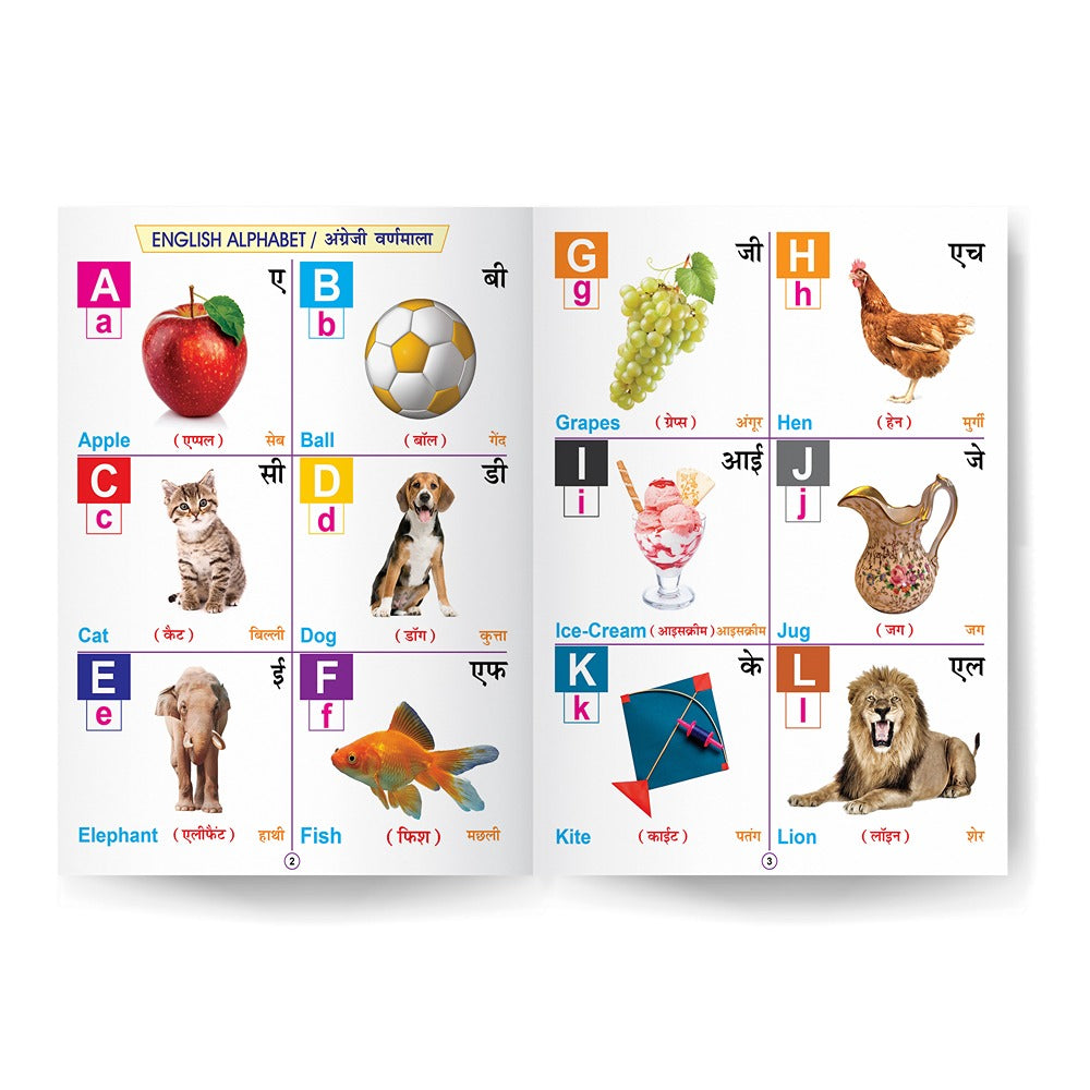 Hard Laminated Book for Kids - My Big Laminated Book All In One