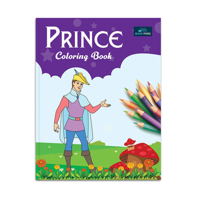 Prince Coloring Book For Kids