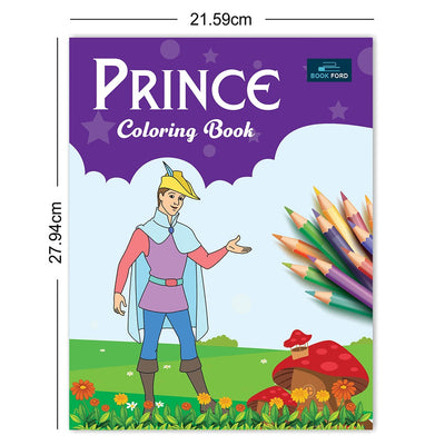 Prince Coloring Book For Kids