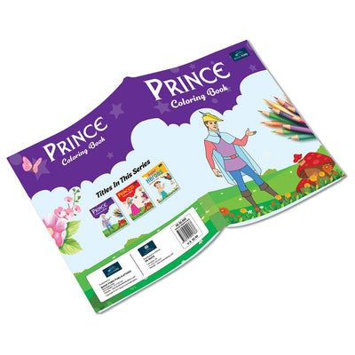 Prince Coloring Book For Kids