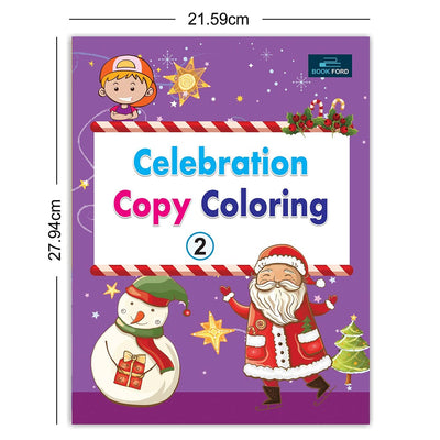 Celebration Copy Coloring Book Part 2 For Kids