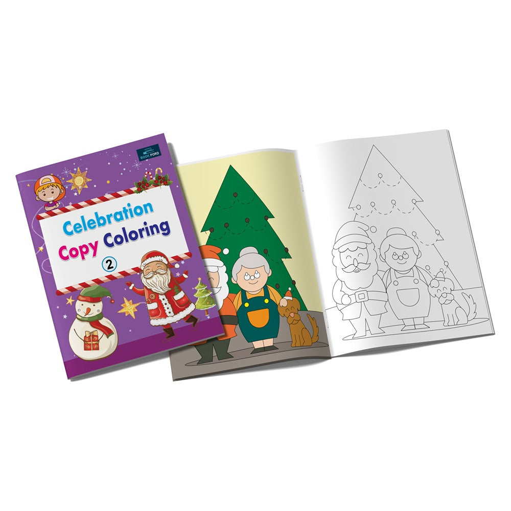 Celebration Copy Coloring Book Part 2 For Kids