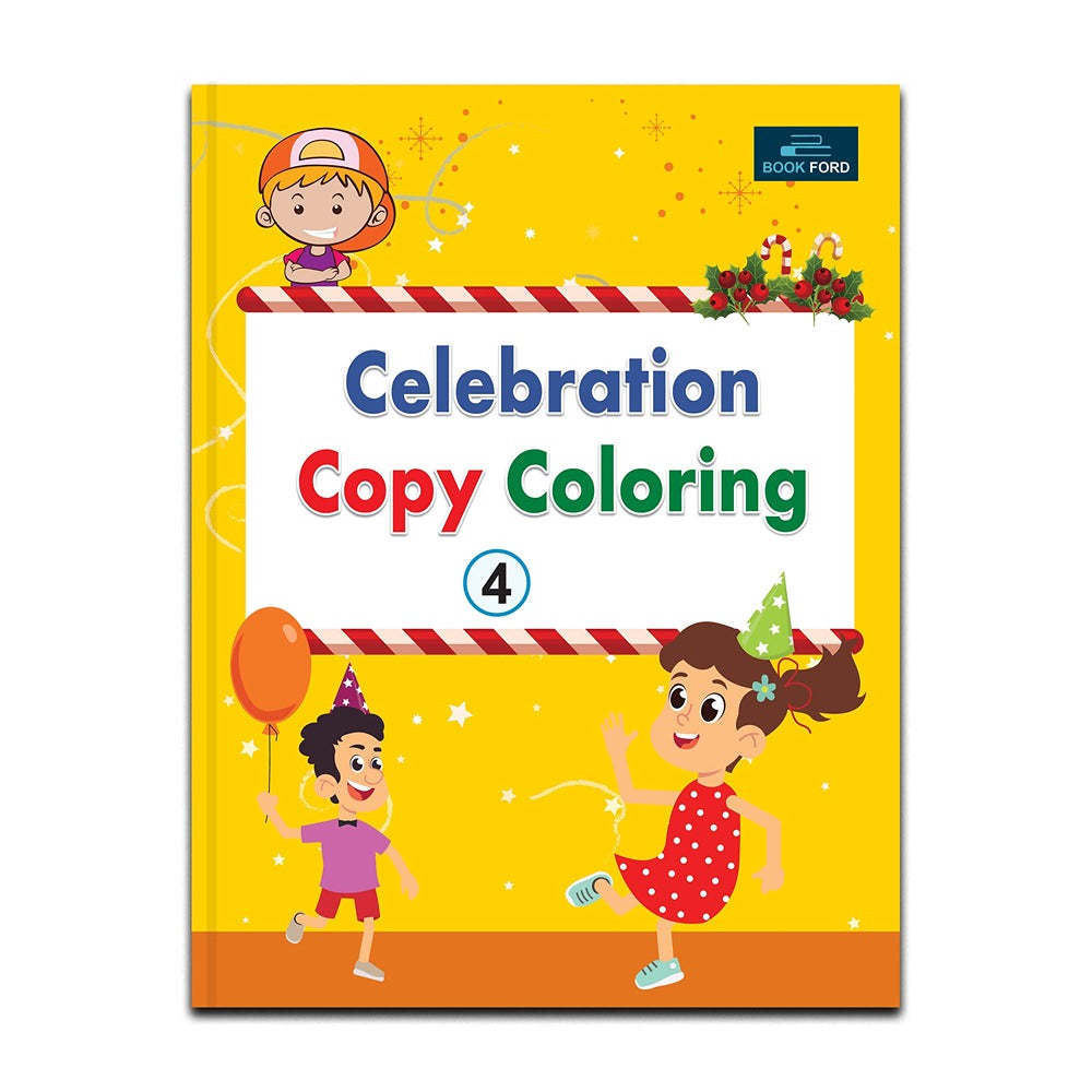 Celebration Copy Coloring Book Part 4 For Kids