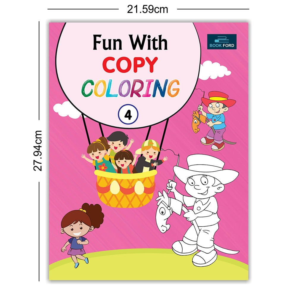 Fun With Copy Coloring Book Part 4