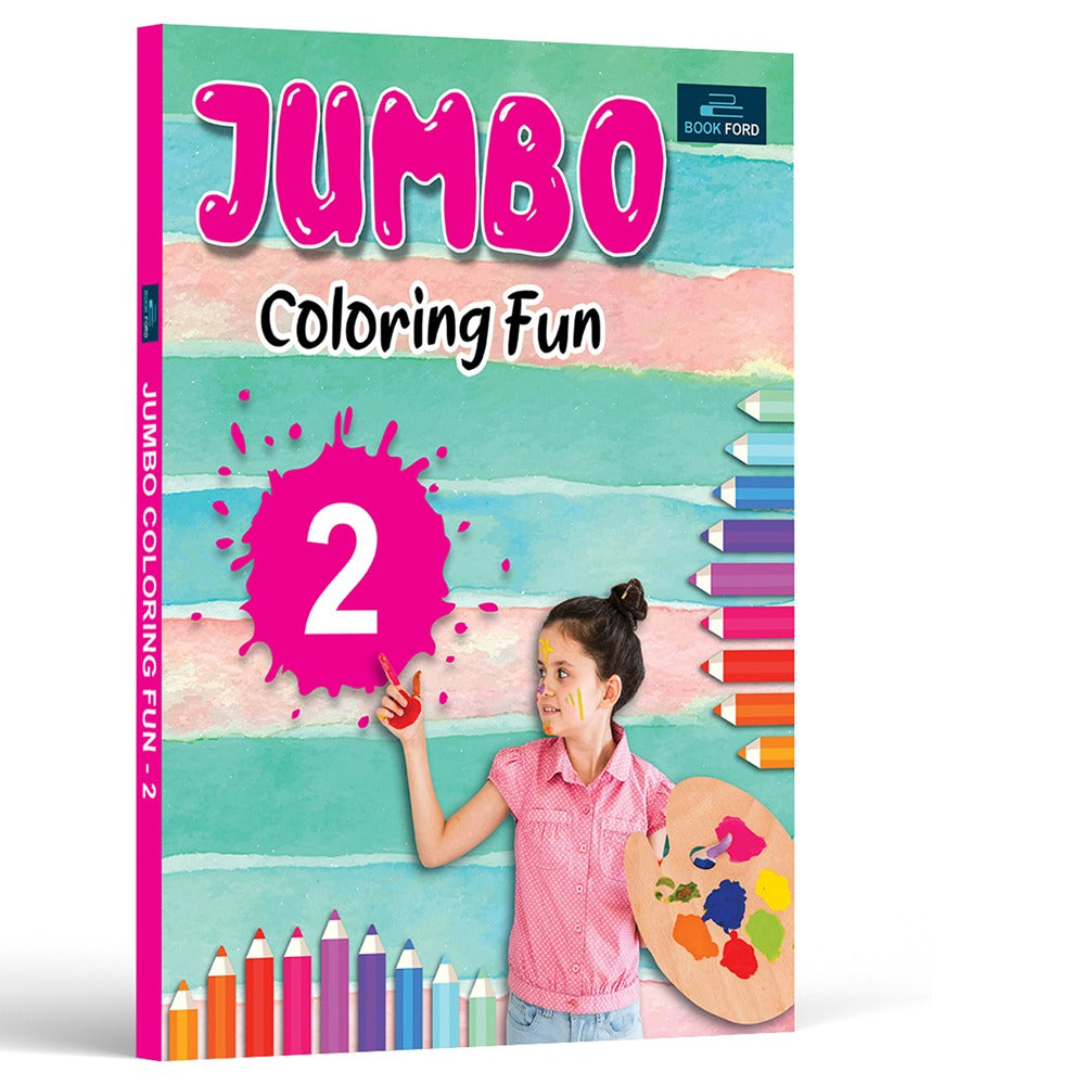 Jumbo Coloring Fun Book - Part 2