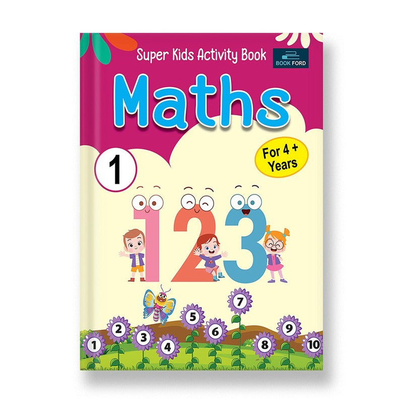 Super Kids Activity Book - Maths Part - 1 For Children