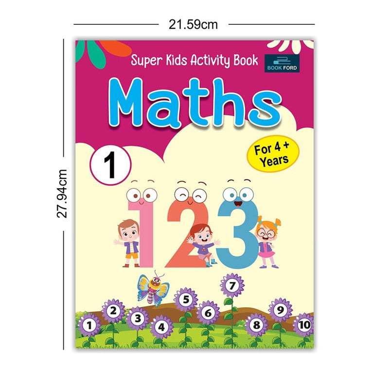 Super Kids Activity Book - Maths Part - 1 For Children