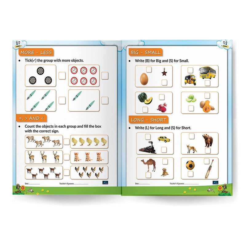 Super Kids Activity Book - Maths Part - 1 For Children