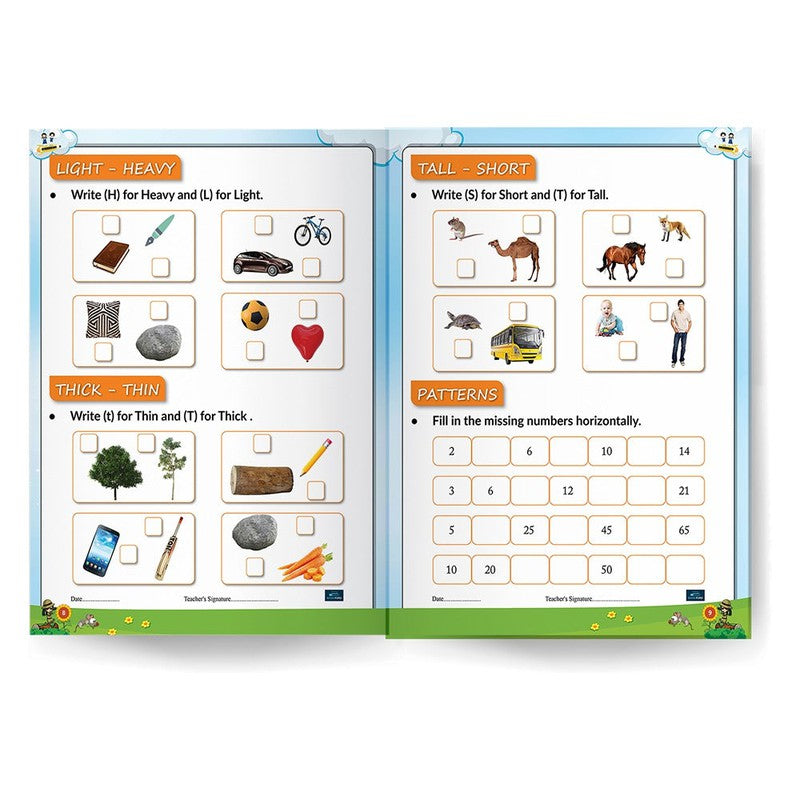 Super Kids Activity Book - Maths Part - 1 For Children