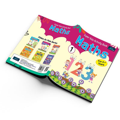 Super Kids Activity Book - Maths Part - 1 For Children