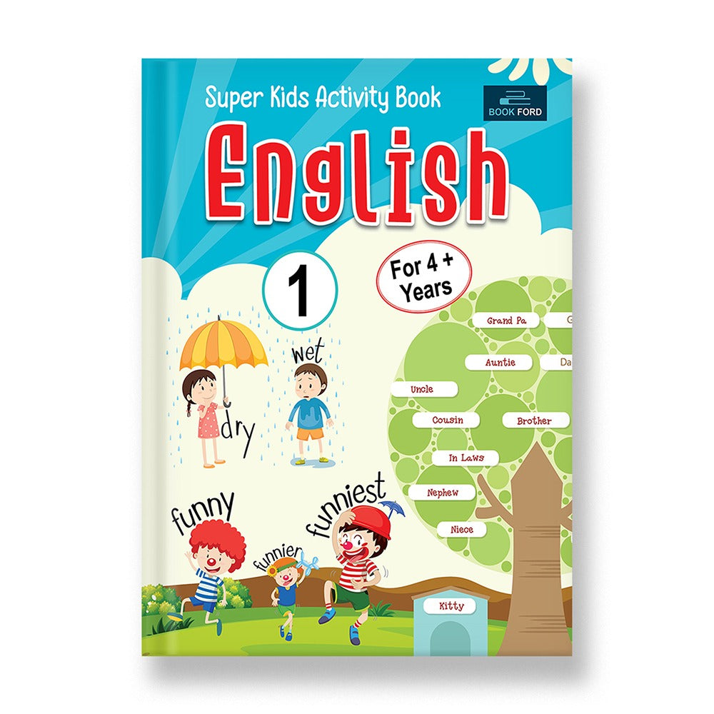 Super Kids Activity Book - English Part - 1 Books For Children