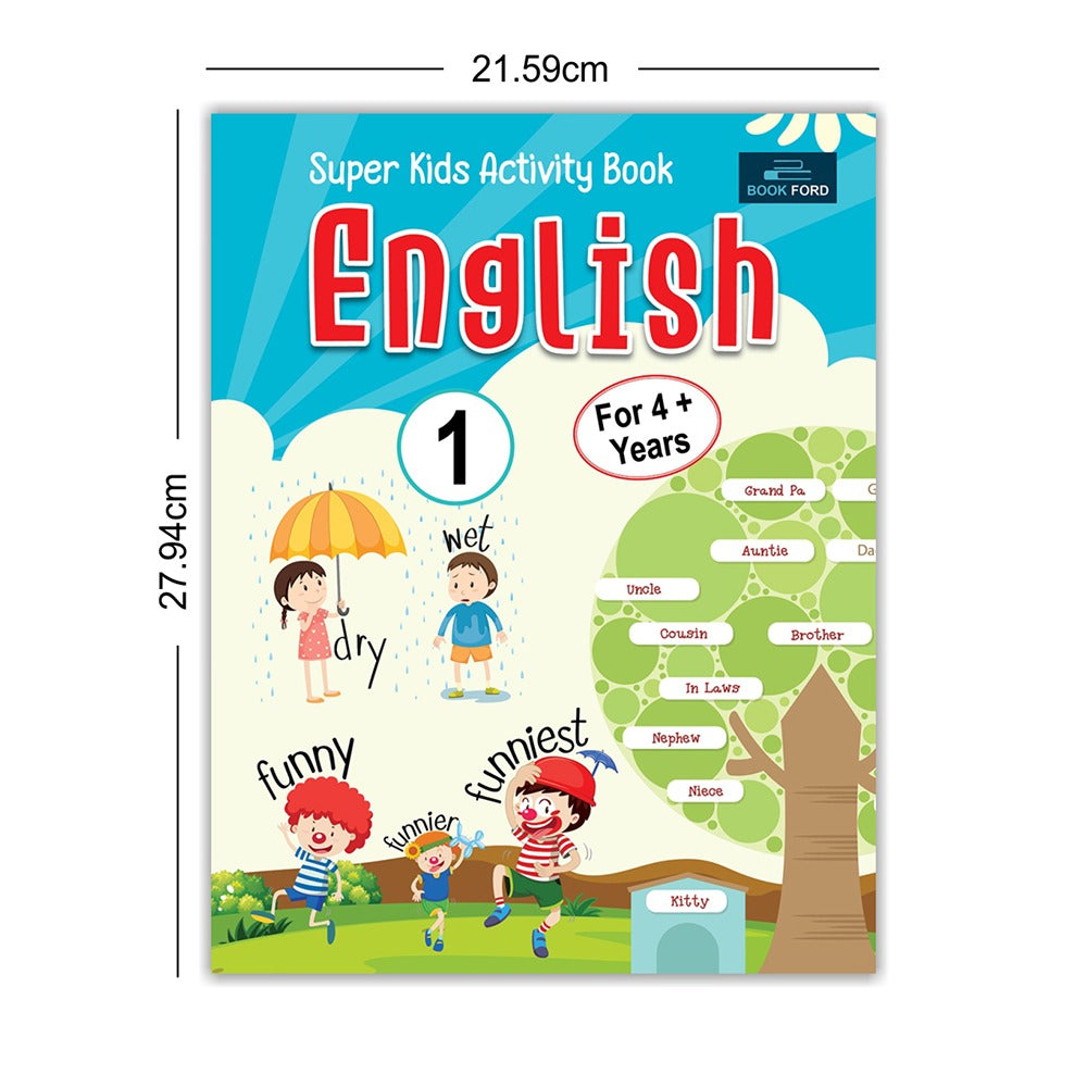 Super Kids Activity Book - English Part - 1 Books For Children