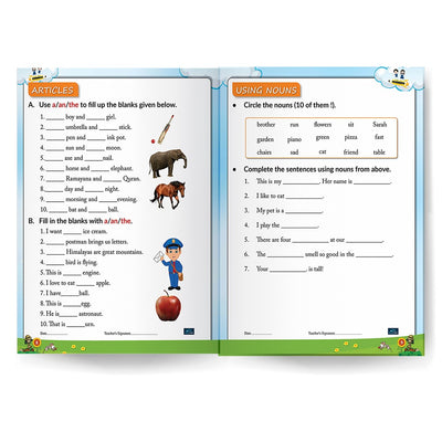 Super Kids Activity Book - English Part - 1 Books For Children