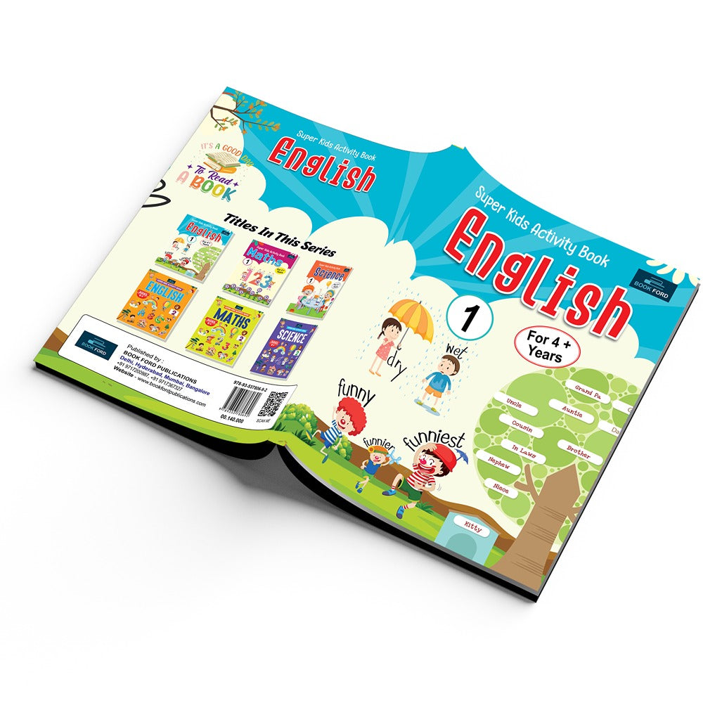 Super Kids Activity Book - English Part - 1 Books For Children