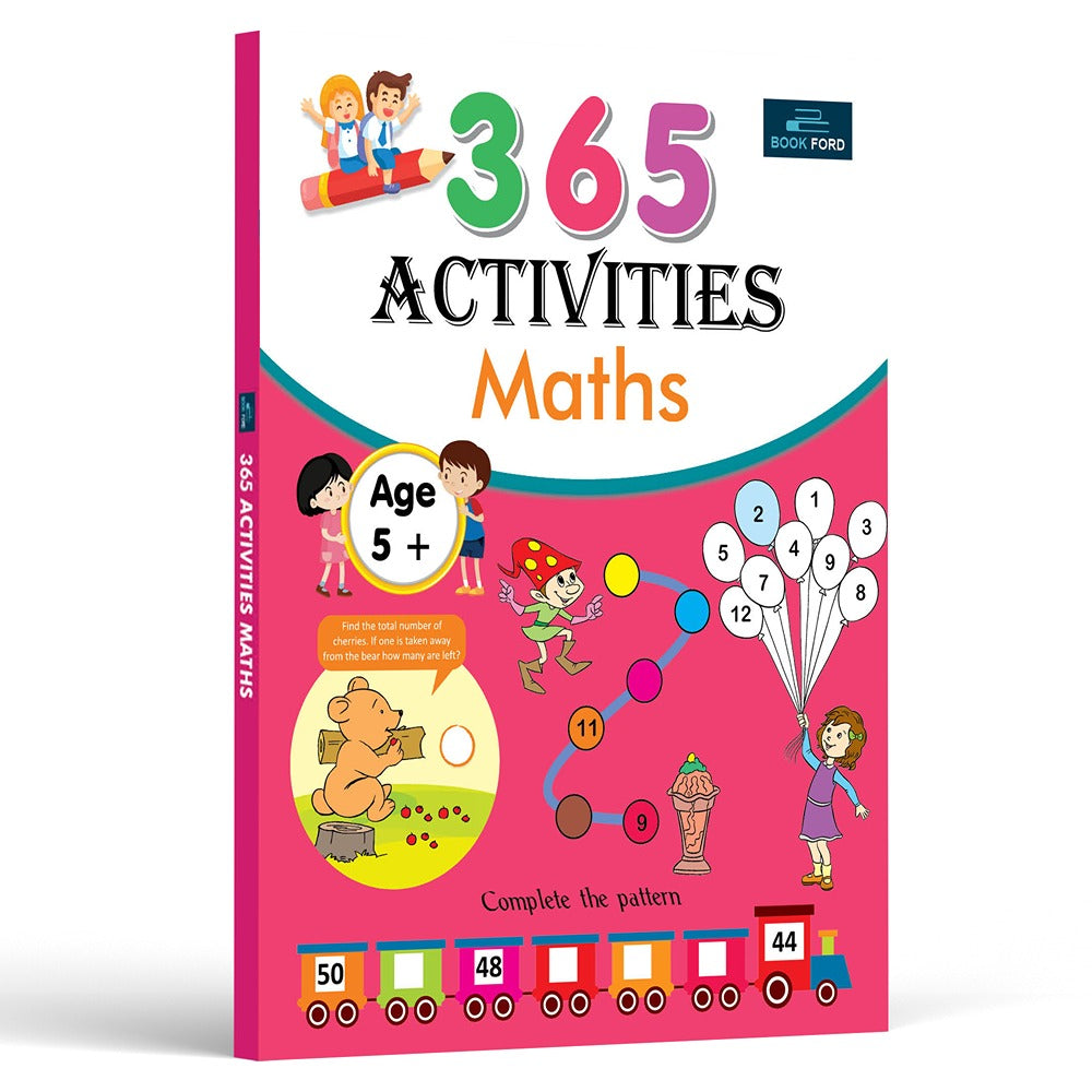 365 Activities Maths Book For Kids