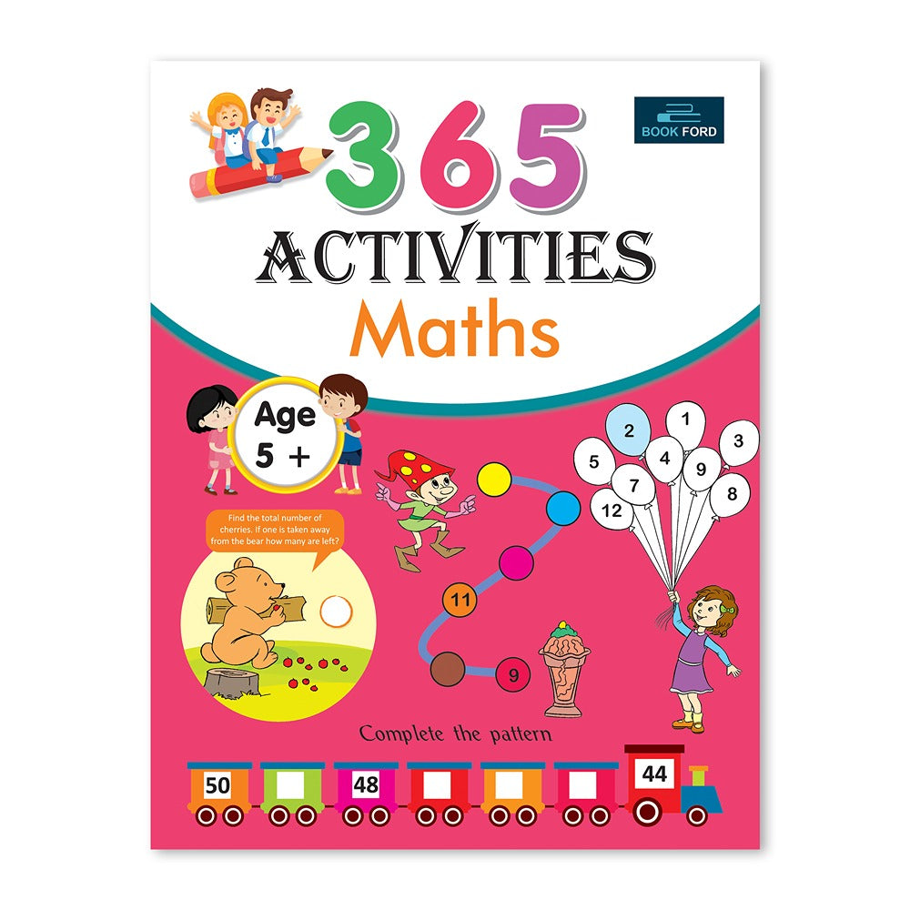 365 Activities Maths Book For Kids