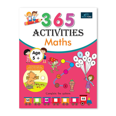 365 Activities Maths Book For Kids