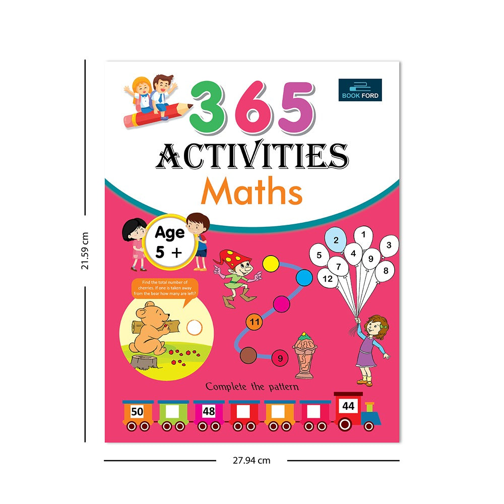 365 Activities Maths Book For Kids