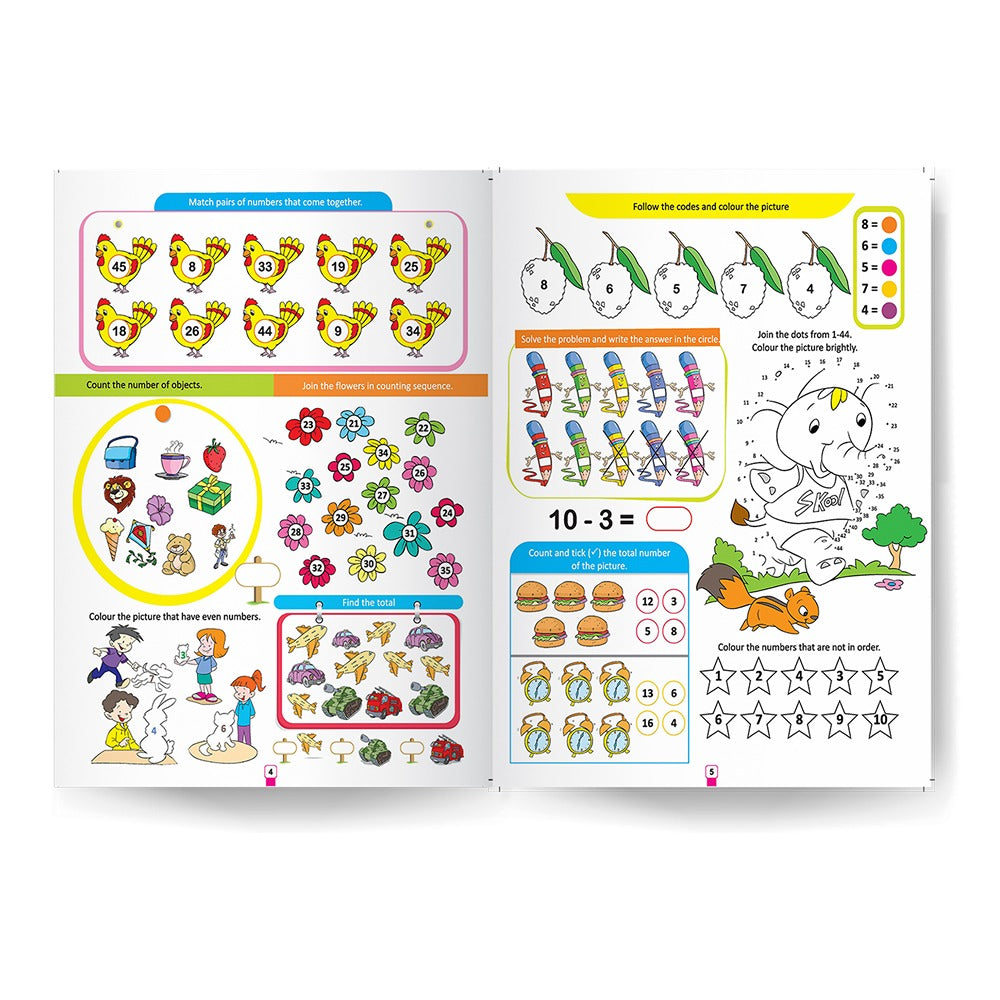 365 Activities Maths Book For Kids