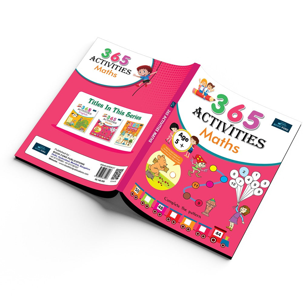 365 Activities Maths Book For Kids